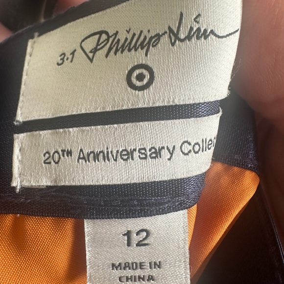 3.1 Phillip Lim Vibrant Orange and Purple Skater Skirt - Picture 7 of 10